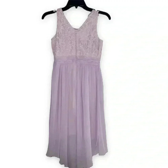 Speechless Purple Shimmer High-Low Tulle Dress, size 14 - Picture 2 of 6